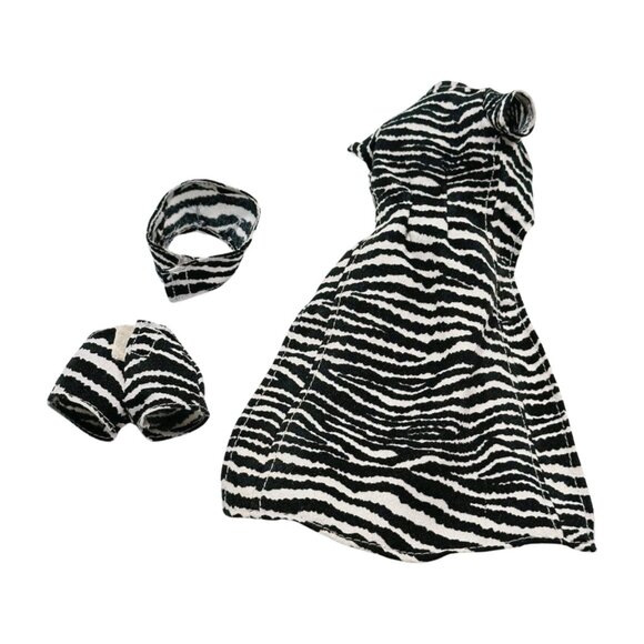 Scarey Spice Mel Fashion Doll Galoob Black White ebay Zebra Outfit - Picture 11 of 13